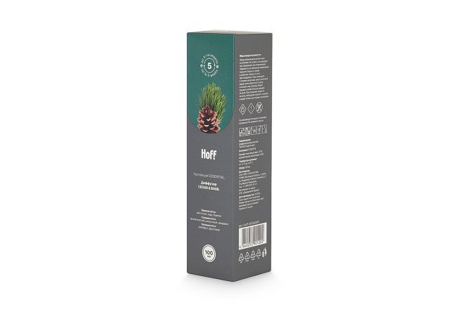 Изображение товара Диффузор HOFF Essential Cedar & basil 100 мл