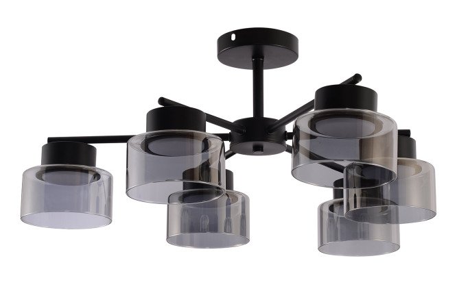 Люстра SCHAFFNER Flanco 15 кв.м., 68x26x68 см, GX53