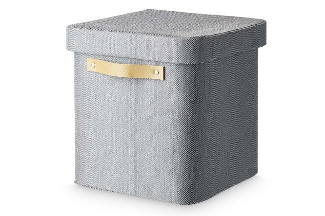 Изображение товара Кофр HOFF Cube с крышкой и ручкой 30.5x30.5x30.5 см