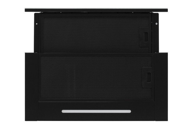Вытяжка встраиваемая KRONAsteel Kamilla KRHD323 F Max 600 Black SGC AO цвет чёрный, 59.8 см