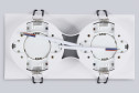 Светильник встраиваемый AMBRELLA LIGHT Techno Spot 10.5x4.5x21 см, GX53