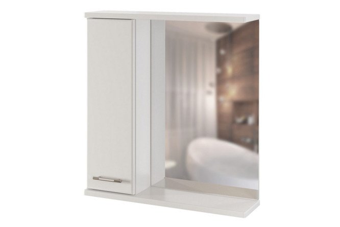 Изображение товара Навесной шкаф MIXLINE Росток 65х69.2х19 см левый корпус для кухни ванной