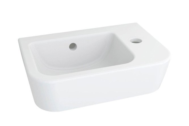 Изображение товара Подвесная раковина One 33310001R правая, 37х10х24.5 см