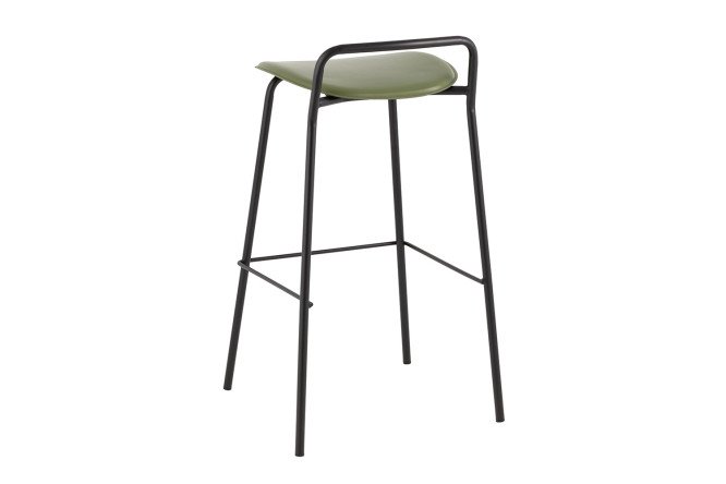 Фото 7 Стул барный Stool Group Mantis 46.5х82х47 см, цвет обивки зелёный, ножек чёрный Фото 7 Стул барный Stool Group Mantis 46.5х82х47 см, цвет обивки зелёный, ножек чёрный