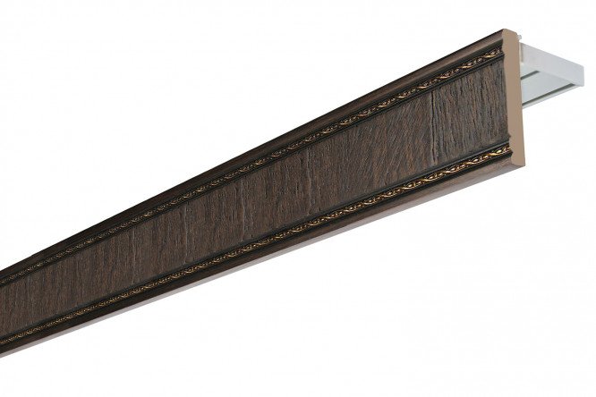 Изображение товара Карниз двухрядный без боковин с багетной планкой УЮТ Унисон 200 см