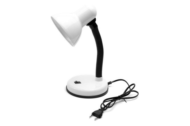 Изображение товара Лампа настольная Ultraflash UF-301P C01 E27, 14.3x31x14.3 см