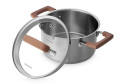 Кастрюля с крышкой VANHOPPER Elegant 3.2 л