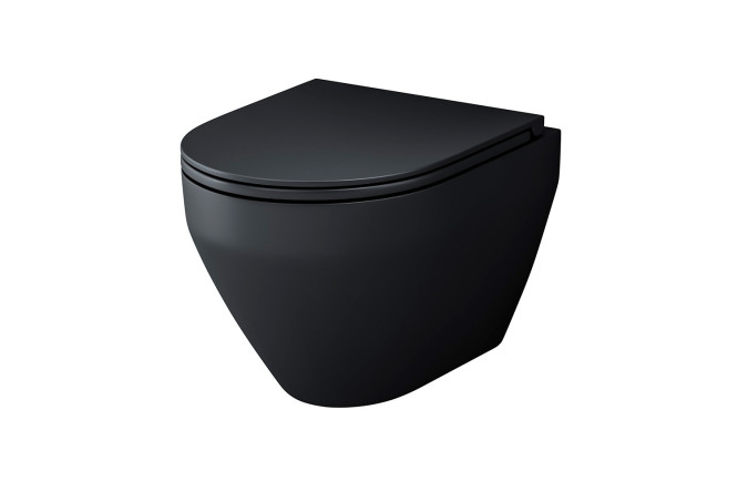 Изображение товара Унитаз подвесной AM.PM Spirit V2.0 C701700MBSC 36.5х36х48.5 см