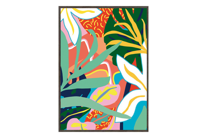 Изображение товара Репродукция в раме Тропикана 1 53х73 см - качественное искусство для интерьера