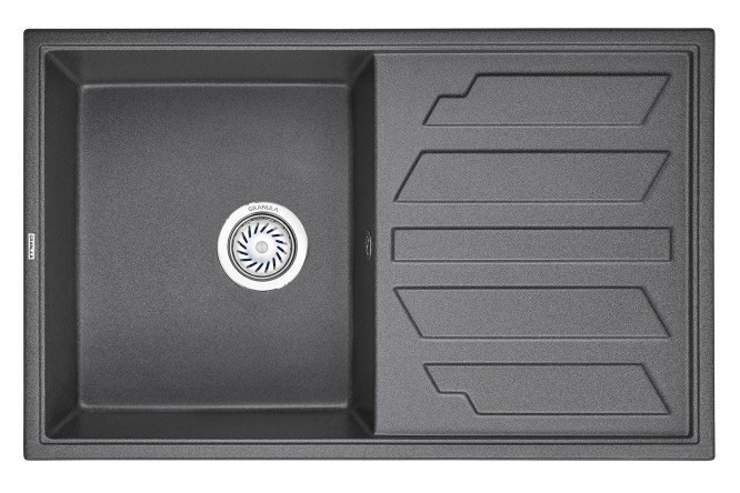 Изображение товара Мойка врезная с крылом GRANULA Granula 8002 79х50х20 см