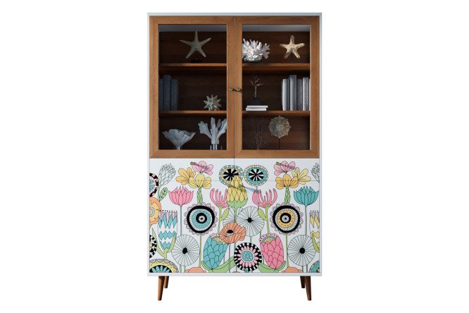 Изображение товара Буфет 2 дверки 2 ящика Berber для стильного интерьера