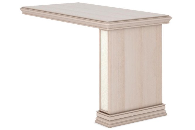 Изображение товара Брифинг-приставка Porto из ЛДСП и МДФ, цвет дуб и бежевый, размеры 120х72х60 см