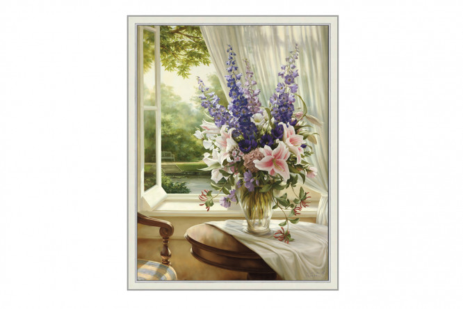 Изображение товара Репродукция в раме Усадьба II 40х50 см, габариты 47х57 см, стильная картина