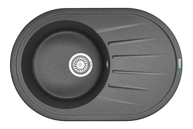 Изображение товара Мойка врезная с крылом GRANULA Standart 7601 76х50х20 см