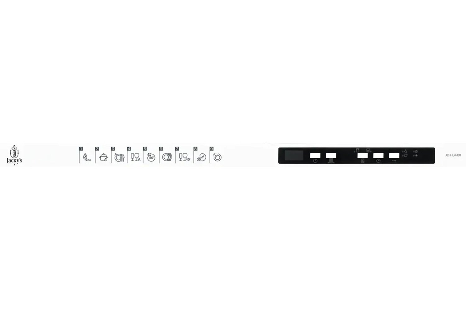 Посудомоечная машина JACKY'S JD FB4101 белый 60 см