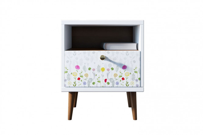 Изображение товара Тумба Berber из ЛДСП с принтом 40х50х35 см стильное решение для дома