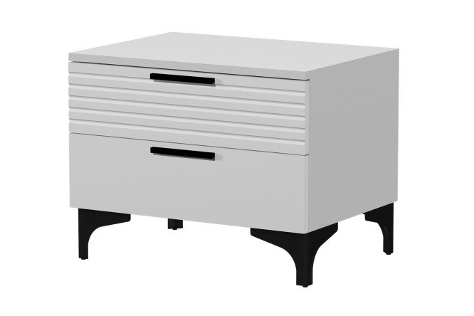 Изображение товара Тумба прикроватная Брента из МДФ с высотой ножек 10 см