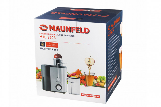 Фото 9 Соковыжималка центробежная MAUNFELD MJE.850S
