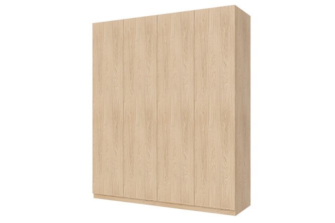 Изображение товара Шкаф 4-дверный HOFF Блокс Лайн 199,5х236,4х59,6 см, светлый дуб
