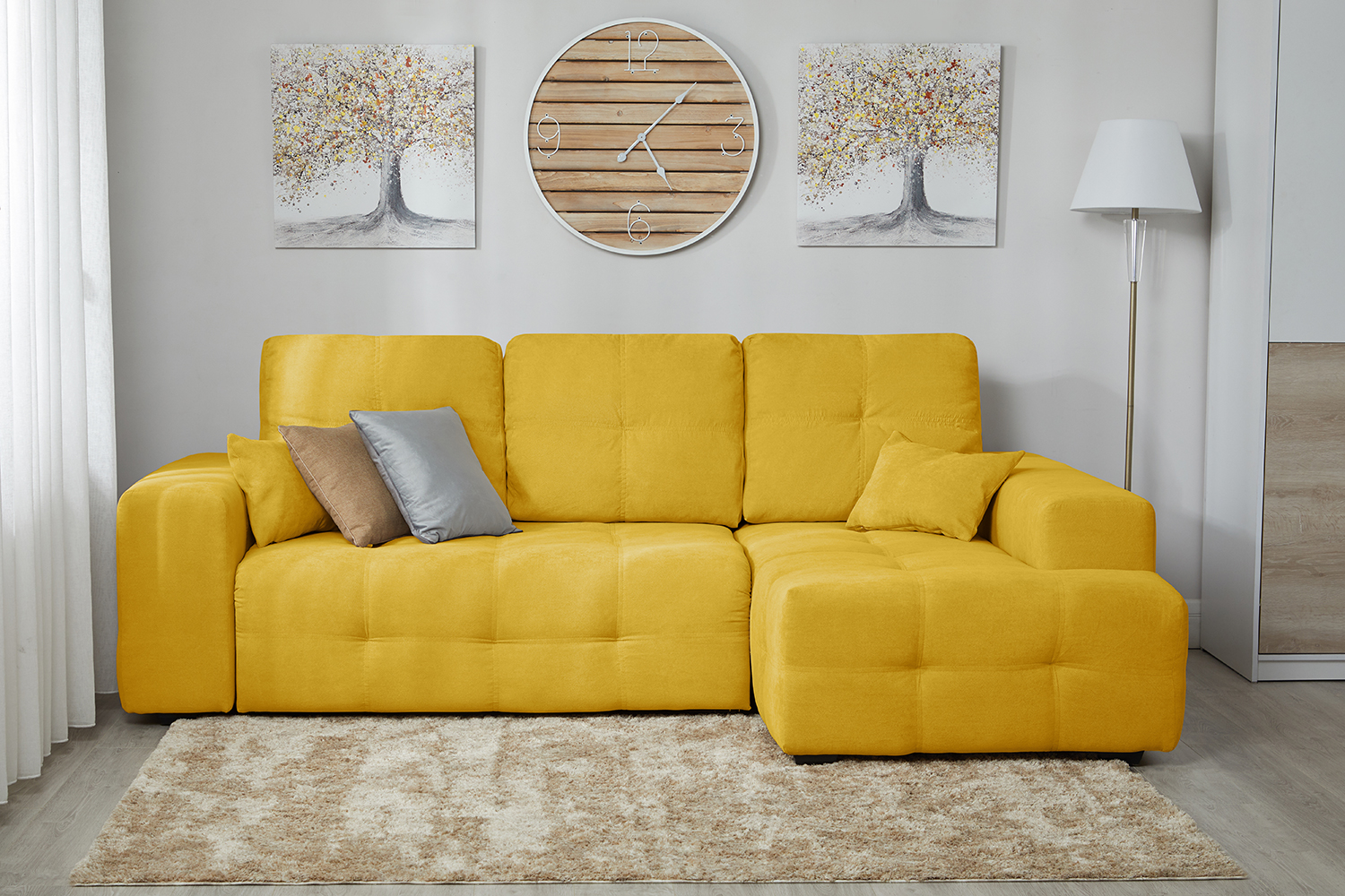 фото Угловой диван-кровать питсбург hoff