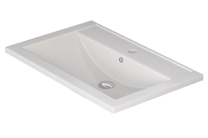 Изображение товара Раковина для ванной Foster Quartz 291030032 Полувстраиваемая, 70х17.5х45.5 см