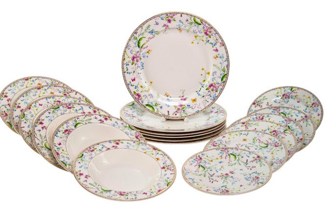 Изображение товара Столовый набор Аванта на 6 персон 18 предм., Фарфор