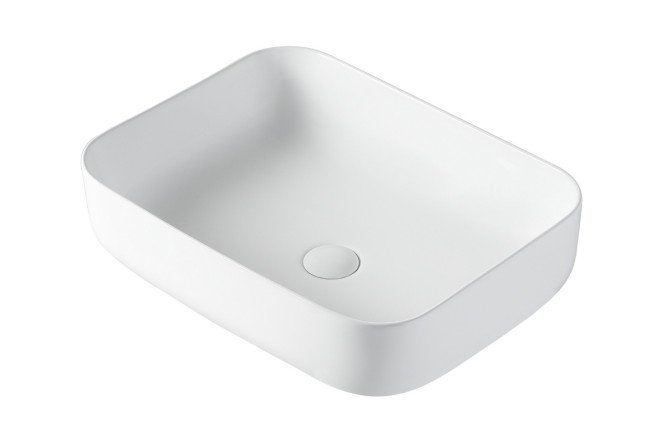 Изображение товара Раковина накладная ORANGE B05-500W Накладная, 50х13.5х40 см