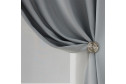 Штора MICASA Pure 145х260 см, 1 шт., цвет серый