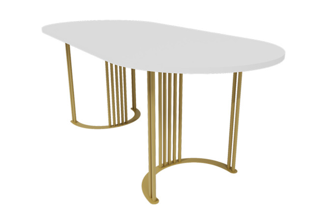 Изображение товара Стол GENGLASS Violur 200х75х90 см стильный и прочный