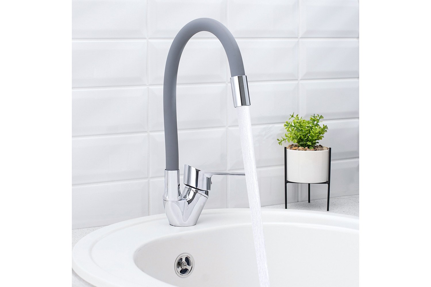Смеситель для кухни РМС SL137GY-016F