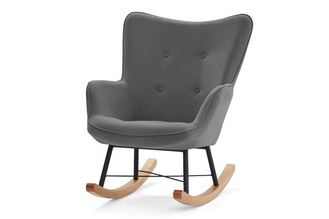 Изображение товара Кресло-качалка SCANDICA Лофт Деймос - велюр, 72х94х81 см