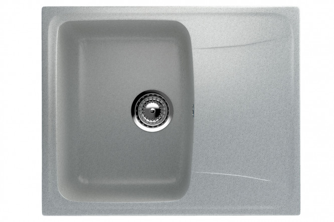 Изображение товара Мойка с крылом ULGRAN U-201 58х47х19 см искусственный мрамор