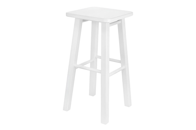 Изображение товара Барный табурет Loft Bar 34х75х34 см белый массив берёзы