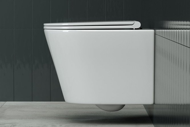 Унитаз подвесной CERAMICANOVA Forma Rimless CN3011 37х32.5х48 см