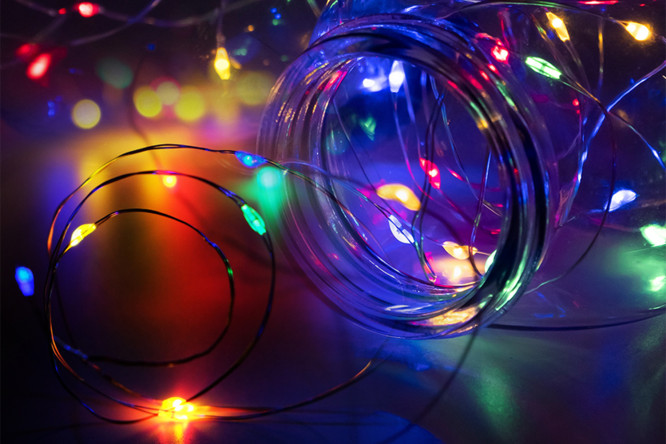 Изображение товара Электрогирлянда ФАZА DC-G03-50 M 5, 1 метра украшение для дома и улицы