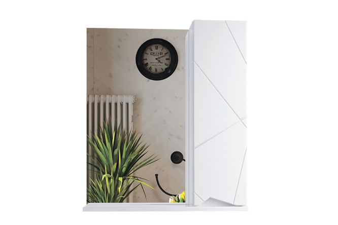 Изображение товара Зеркальный шкаф подвесной Sanstar Линни 60 273.1-2.4.1.КАС 60.8х70.6х17.1 см без подсветки