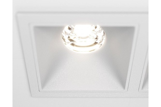 Светильник встраиваемый MAYTONI Downlight Alfa 12.6x5.2x6.5 см, LED