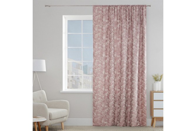 Изображение товара Штора ESTUDI BLANCO Tara 180х280 см, 1 шт., цвет пудровый, белый