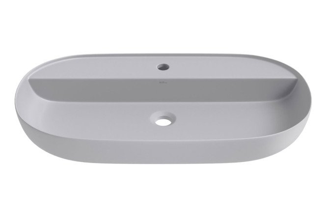 Изображение товара Накладная раковина Chic Riviera 82х13,5х42 см фарфор стильная и прочная