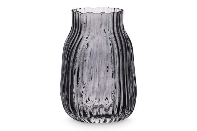 Изображение товара Ваза HOFF Trinity 20 см стекло прозрачная современная стильная