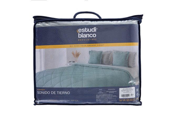 Фото 7 Комплект ESTUDI BLANCO Sonido 220х240 см, Жаккард