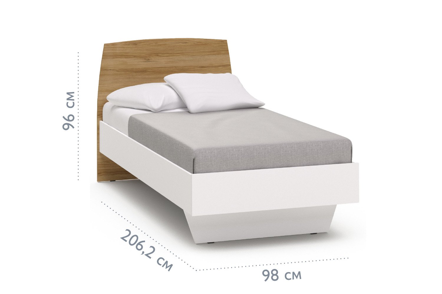 Кровать николь без подъемного механизма 90 200