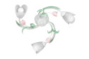 Люстра VITALUCE V1541/3PL 9 кв.м., 48x16x48 см, E14