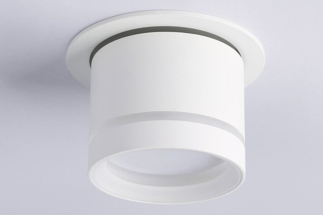Светильник встраеваемый AMBRELLA LIGHT Techno Spot 8.5x9.5x0.5 см, GX53