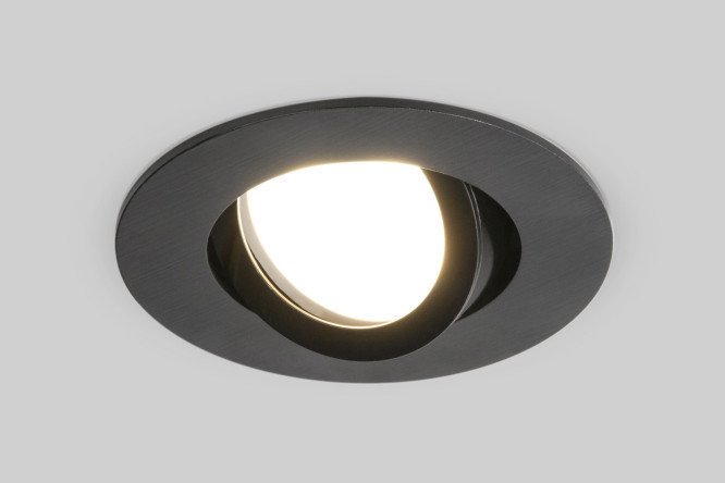 Светильник встраиваемый ELEKTROSTANDARD Dorma 9.4x0.3x9.4 см, G5.3