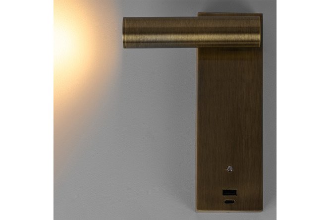 Светильник настенный CITILUX Декарт CL704433 с выключателем 1 кв.м, LED