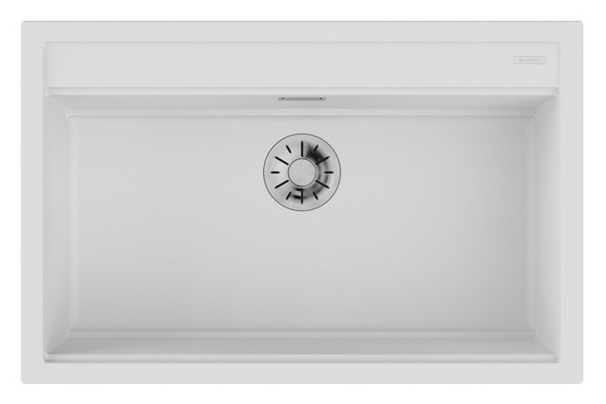 Изображение товара Врезная кухонная мойка OMOIKIRI Kitagawa 79-LB-WH, artceramic, 79x51x20 см