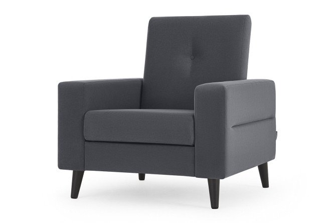 Изображение товара Кресло для отдыха SCANDICA Коллинс с велюровой обивкой 86x93x86 см