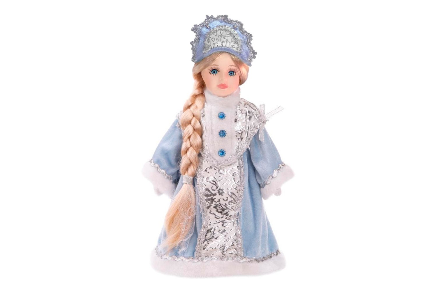 фото Декоративная кукла снегурочка злата hoff