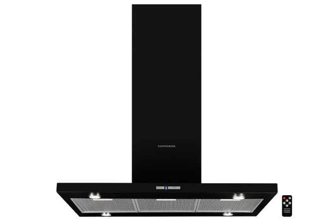 Изображение товара Вытяжка KUPPERSBERG Dudl 4 BL черная 90х62.5х60 см тихая с рециркуляцией
